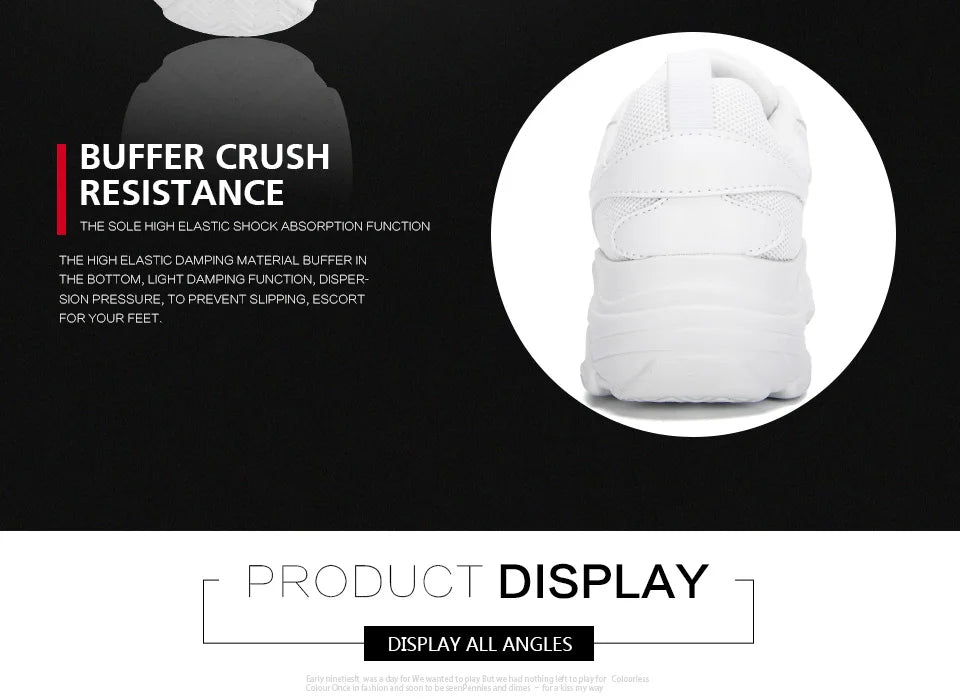 White Platform Sneakers for Women – Stylish & Comfortable Walkers