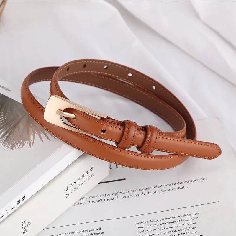 Runway Vintage Leather Waist Corset Belt: Chic Dress Accent - Stylemein