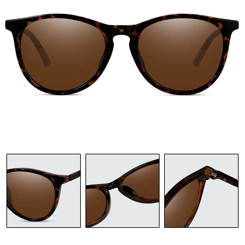 Stylemein - Trendy Polarized Sunglasses For Women Brand Design Frame Fashion Sunglasses Pink UV400