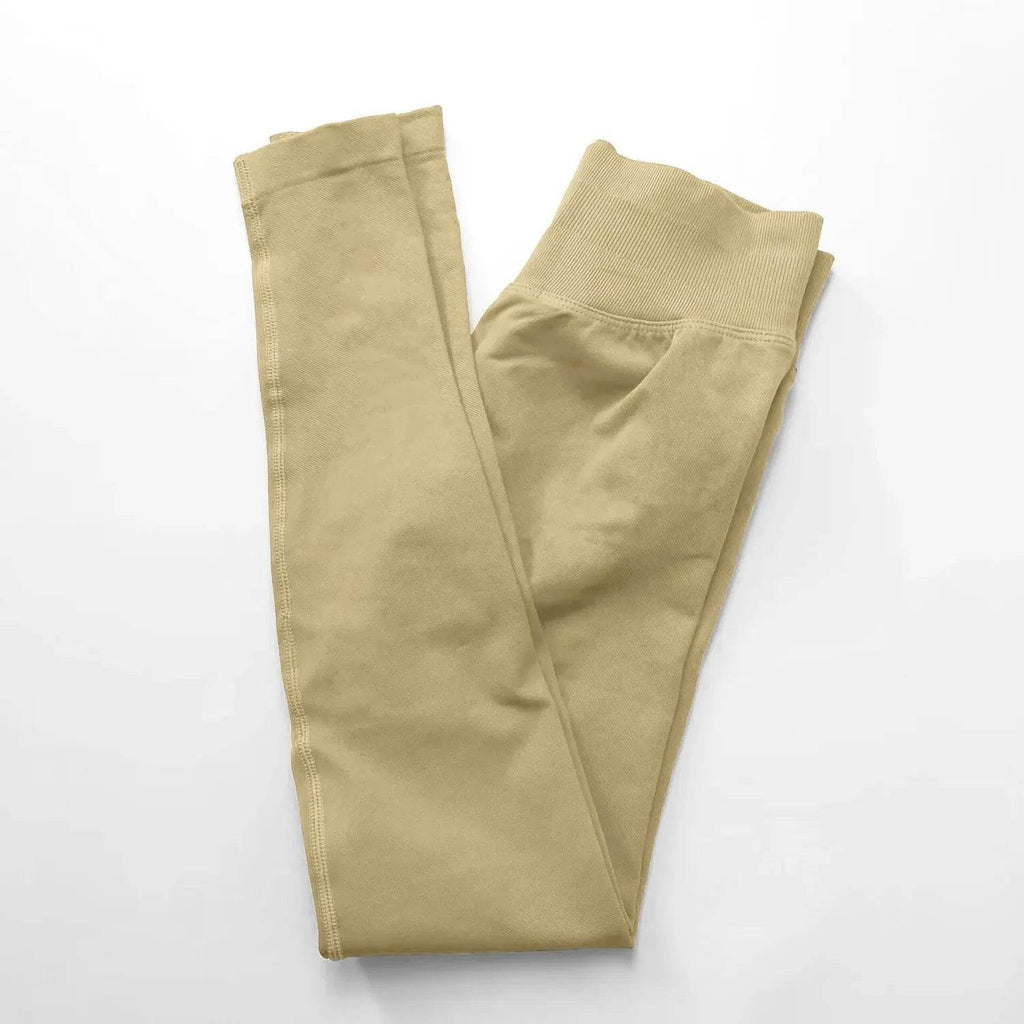 Seamless Impact Leggings: High-Waist, Scrunch Bum Yoga Pants for Women - Stylemein