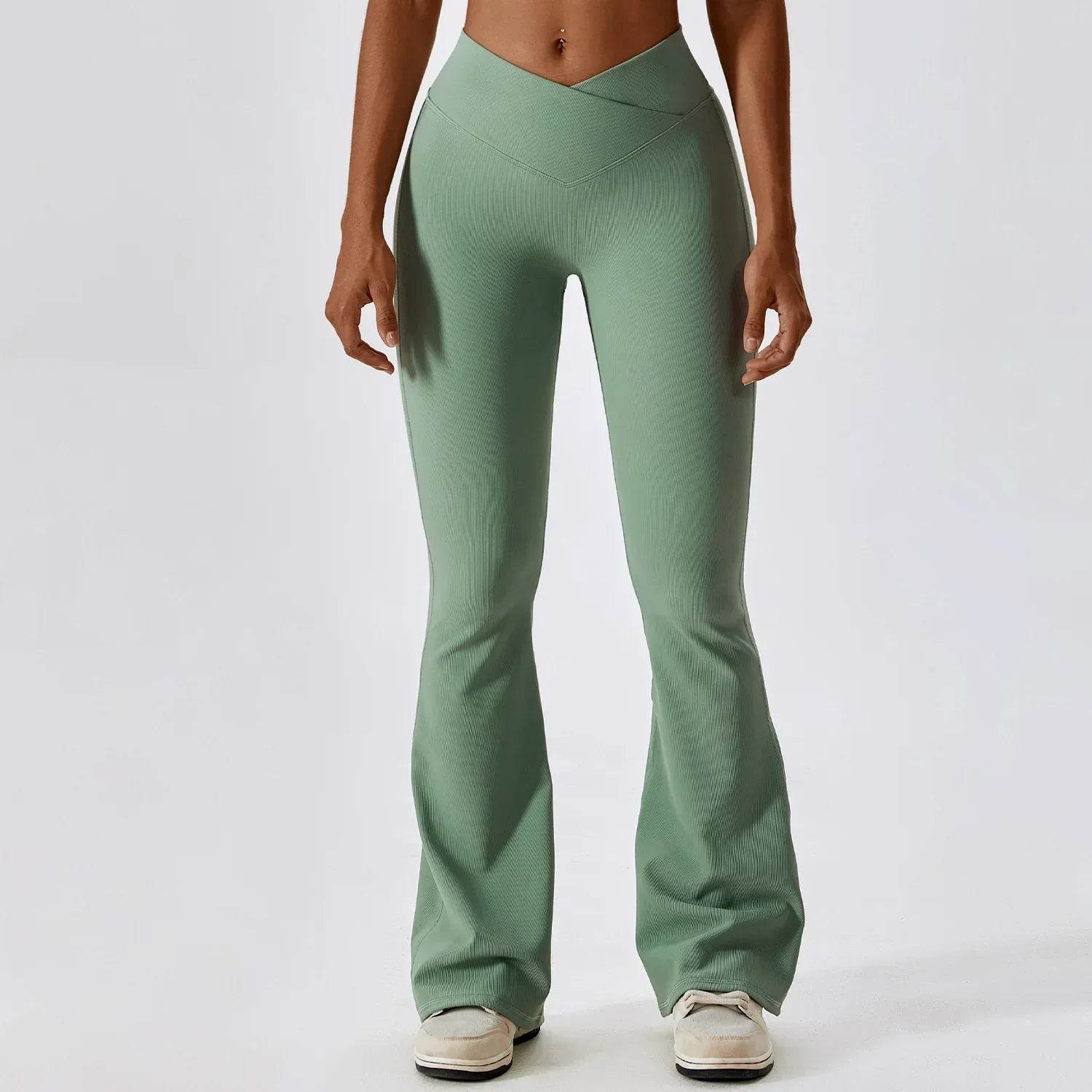 Stylish Flare Leggings for Yoga, Dance, and Beyond - Stylemein