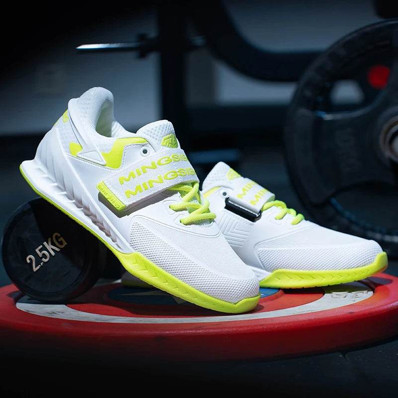 Hook & Loop Weightlifting Shoes: Support Your Lifts with Comfort & Stability - Stylemein