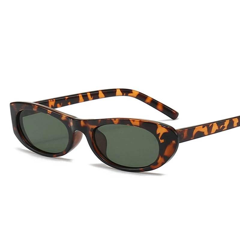 Stylemein - Women’s Retro Oval Sunglasses – Small Frame UV400 Fashion Eyewear
