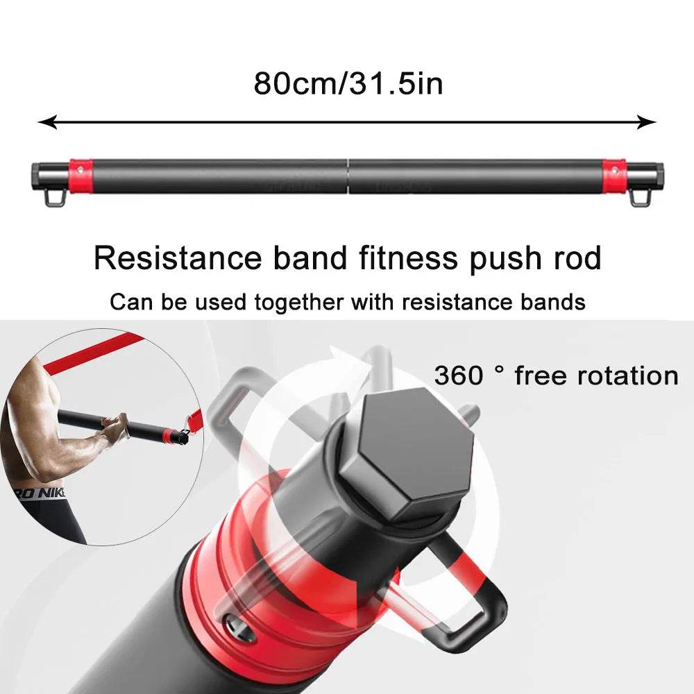 Resistance Bands Set: Tension Pull Ropes for Full Body Workout at Home - Stylemein