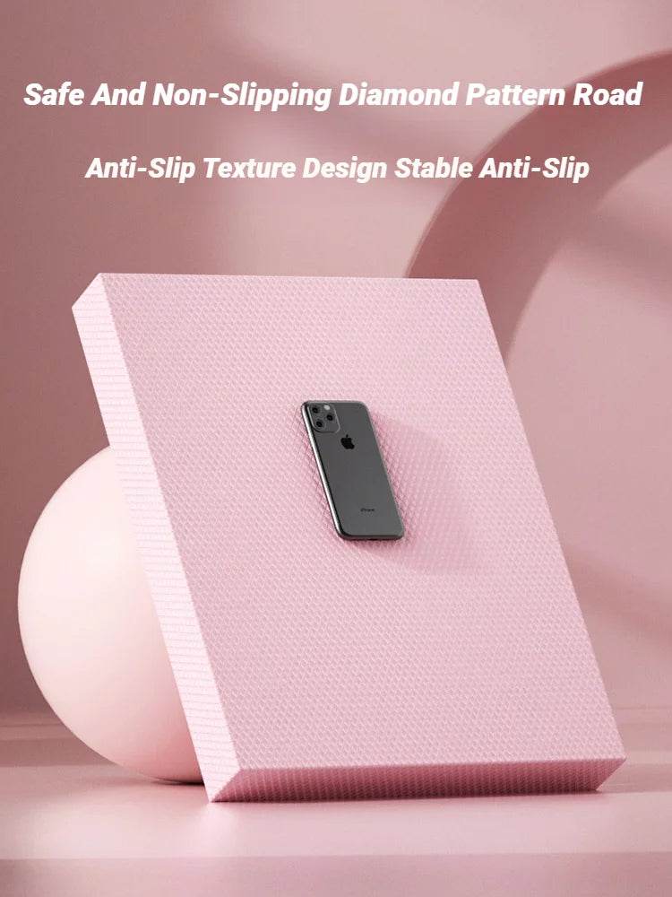 Non-Slip Foam Balance Mat: Thick, High-Rebound Cushion for Stability & Training - Stylemein