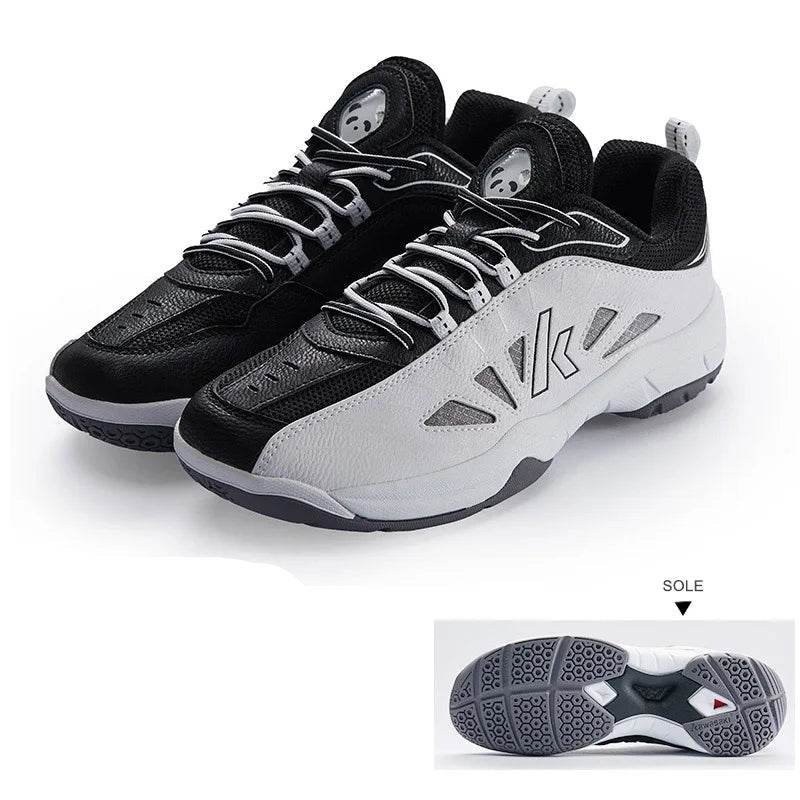 Pro Badminton Shoes: Carbon Fiber Stability & Superior Shock Absorption - Stylemein
