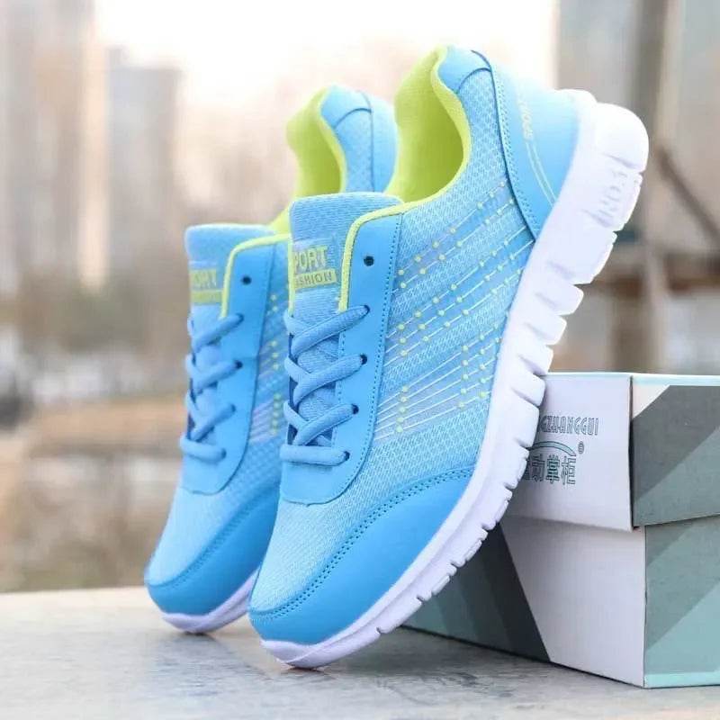 Women Lightweight Breathable Sneakers, New Tennis Shoes, Casual Women Sneakers - Stylemein