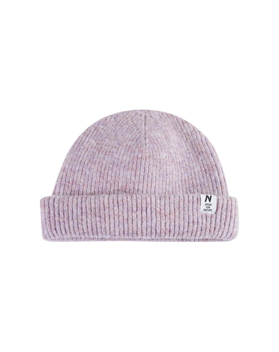 Warm Winter Knitted Beanie with Flower Detail: Ideal for Hiking & Winter Adventures - Stylemein