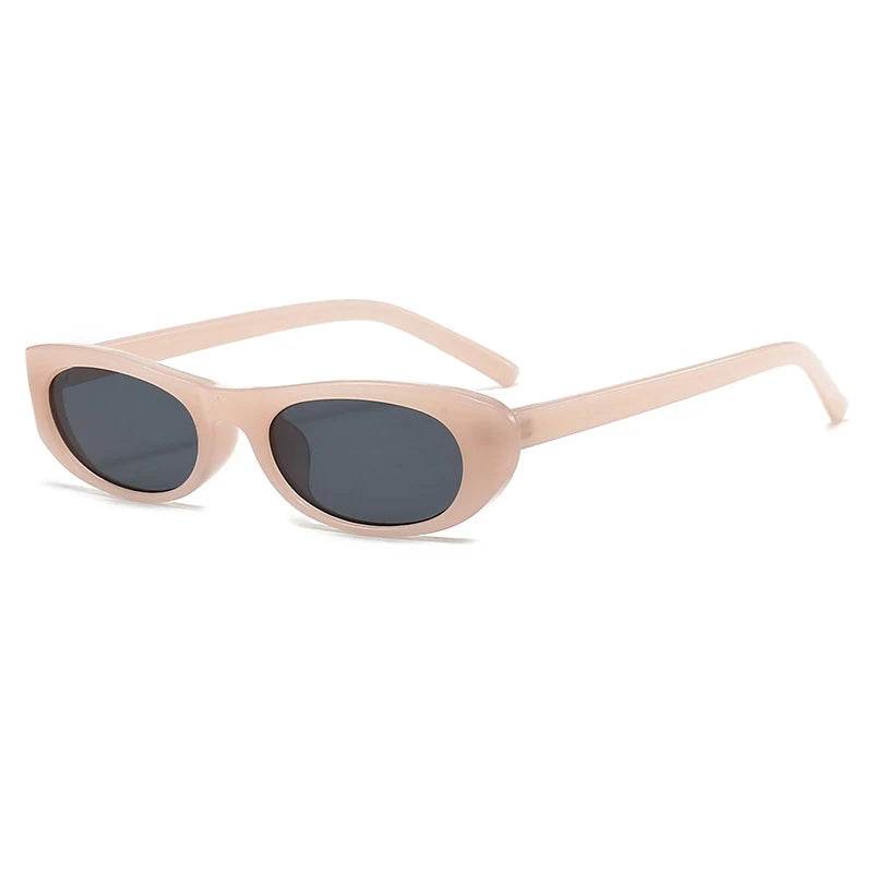 Stylemein - Women’s Retro Oval Sunglasses – Small Frame UV400 Fashion Eyewear
