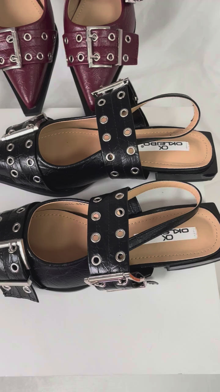 Pointed Toe Slingback