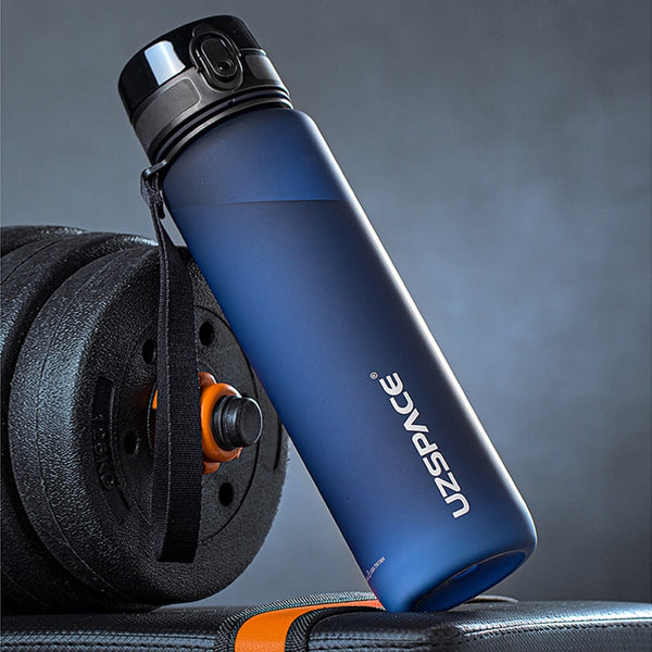 1000ml Plastic Portable Travel Sports Water Bottle