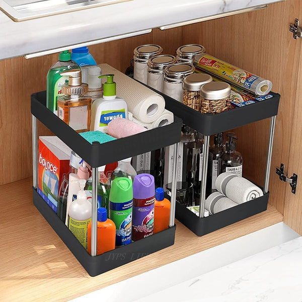 BreeBe Under Sink Organizers and Storage in 2023  Under cabinet storage, Under  sink organization, Storage cabinets