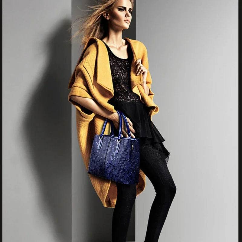 Large Capacity Tote Bag, Brand Leather Shoulder bag, Luxury Crossbody Bags for Women - Stylemein