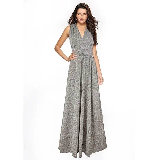 Stylemein - Backless Maxi Dress | Halter Dress - Stylemein