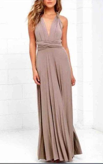 Stylemein - Backless Maxi Dress | Halter Dress - Stylemein