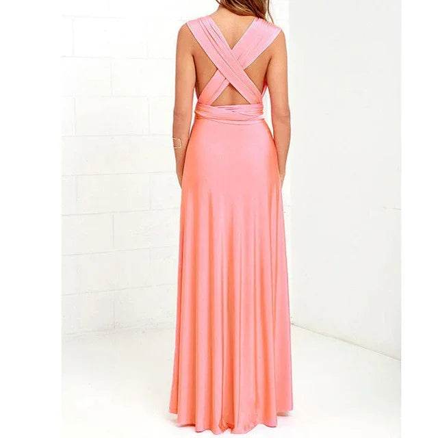 Stylemein - Backless Maxi Dress | Halter Dress - Stylemein