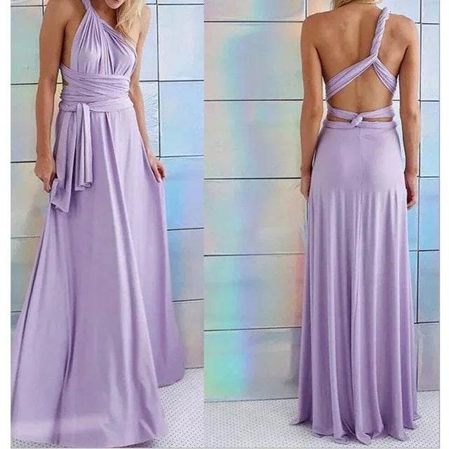 Stylemein - Backless Maxi Dress | Halter Dress - Stylemein