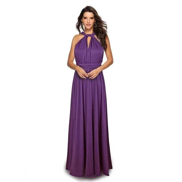 Stylemein - Backless Maxi Dress | Halter Dress - Stylemein