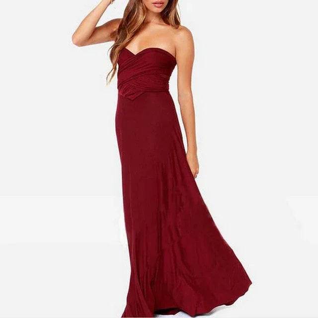 Stylemein - Backless Maxi Dress | Halter Dress - Stylemein