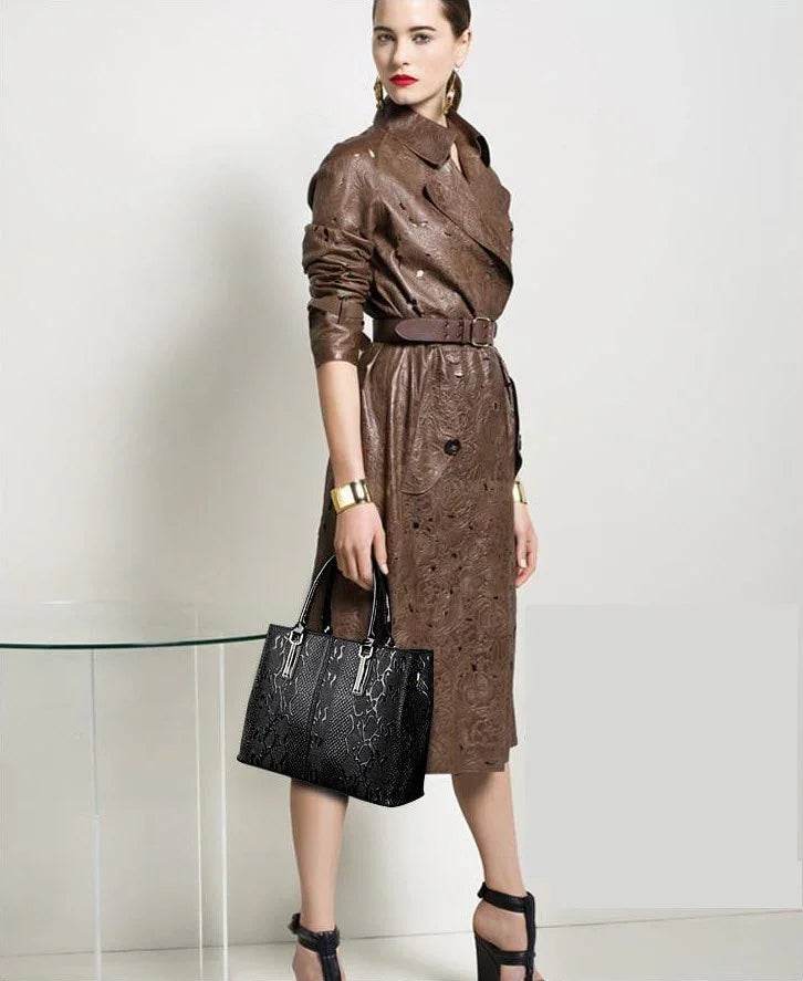 Large Capacity Tote Bag, Brand Leather Shoulder bag, Luxury Crossbody Bags for Women - Stylemein