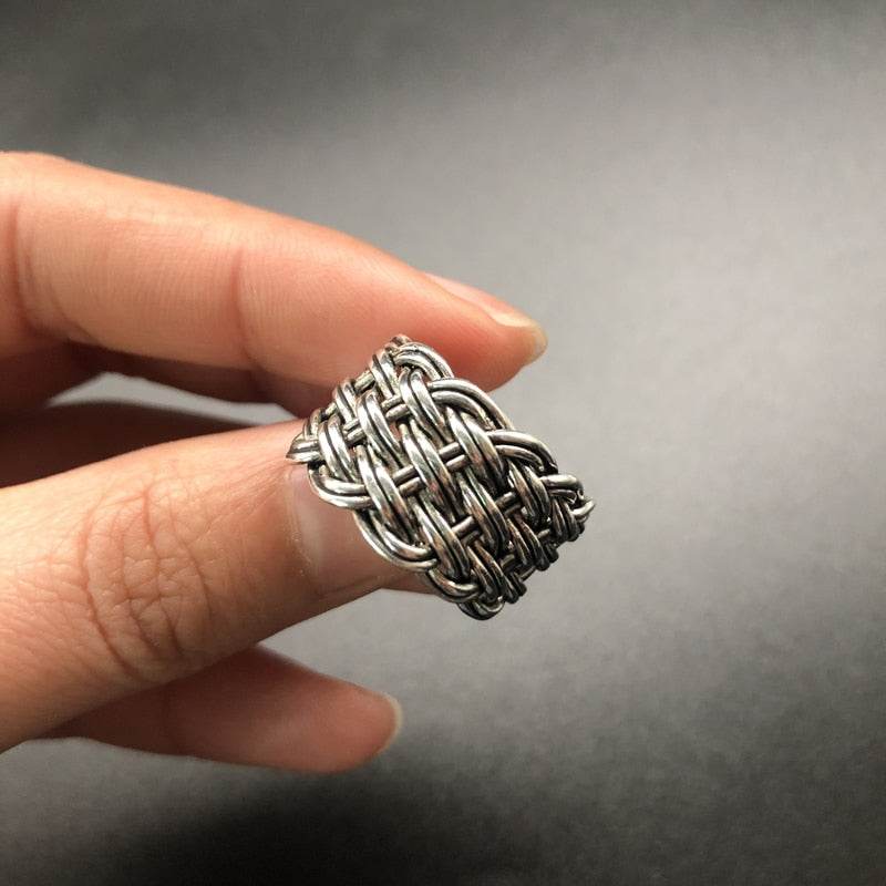 Sterling Silver Flower Ring – Trendy Floral Women’s Band - Stylemein