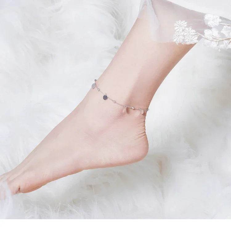 Stylemein - Silver Anklets For Women | Silver Anklet Chain - Stylemein