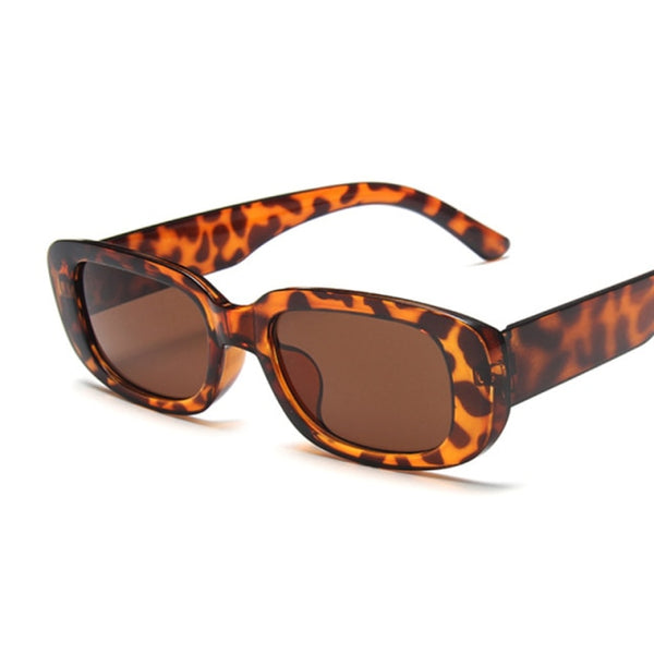 Unique Rainbow Square Sunglasses For Women New Fashion Brand Elegant Candy  Color Gradient Sun Glasses Feamle Small Shades Purple