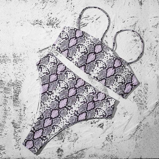 Sexy Bikinis Solid Push Up Bikini Hot Sale Padded Bra Straps High Waist Swimsuit Female Swimwear Women Biquini - Stylemein