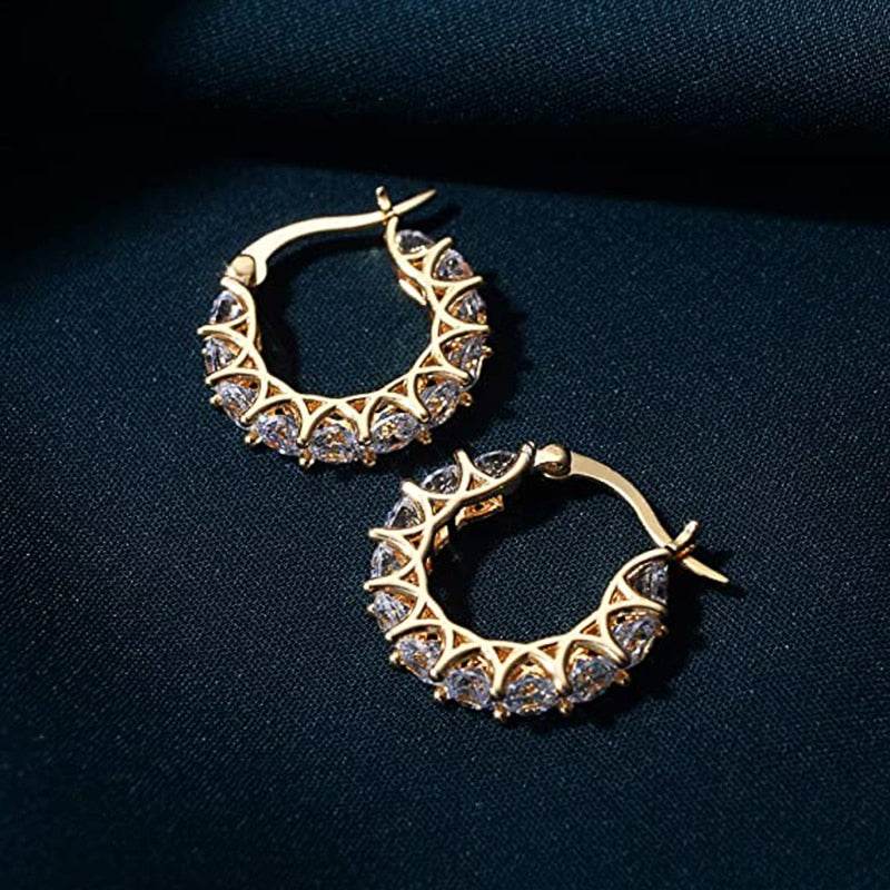 Silver Huggie Hoop Earrings – Minimalist Small Hoops for Women - Stylemein