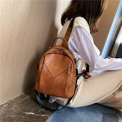 small leather bag brown