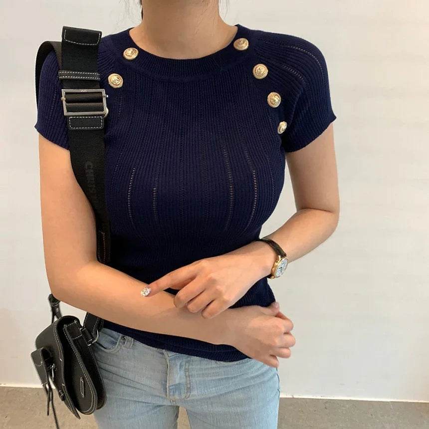 Stylemein - Slim Fit T Shirt For Women - Stylemein