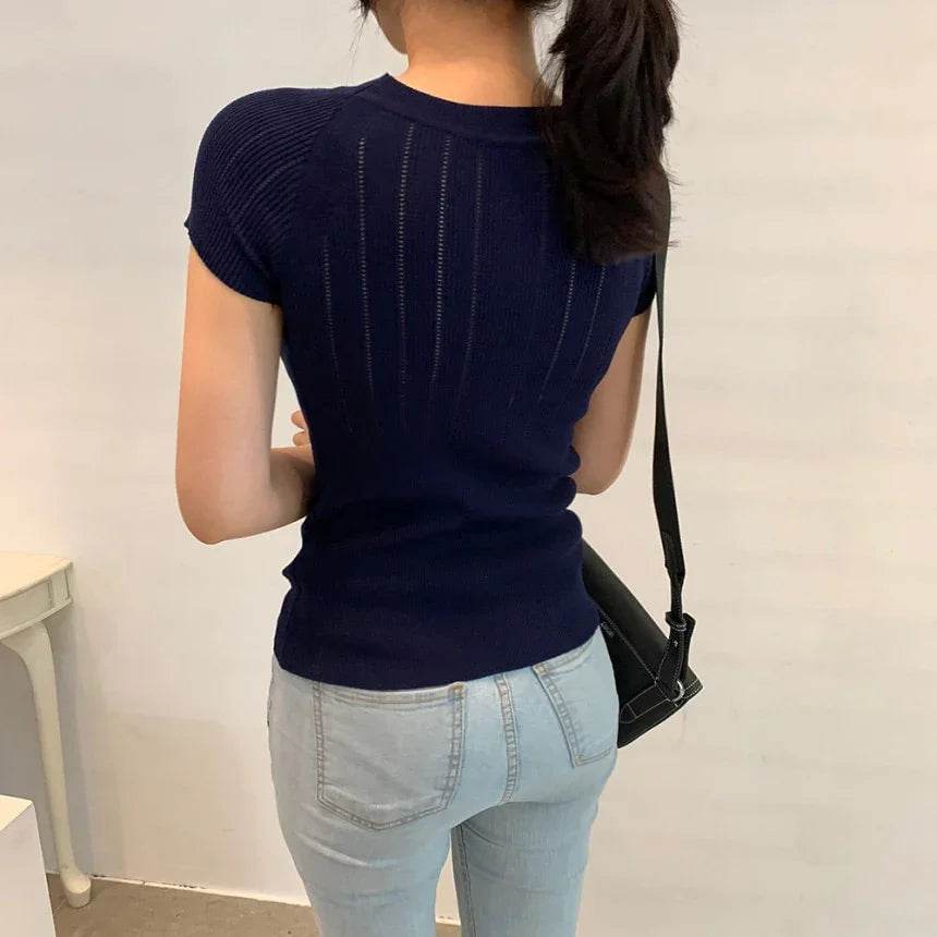 Stylemein - Slim Fit T Shirt For Women - Stylemein