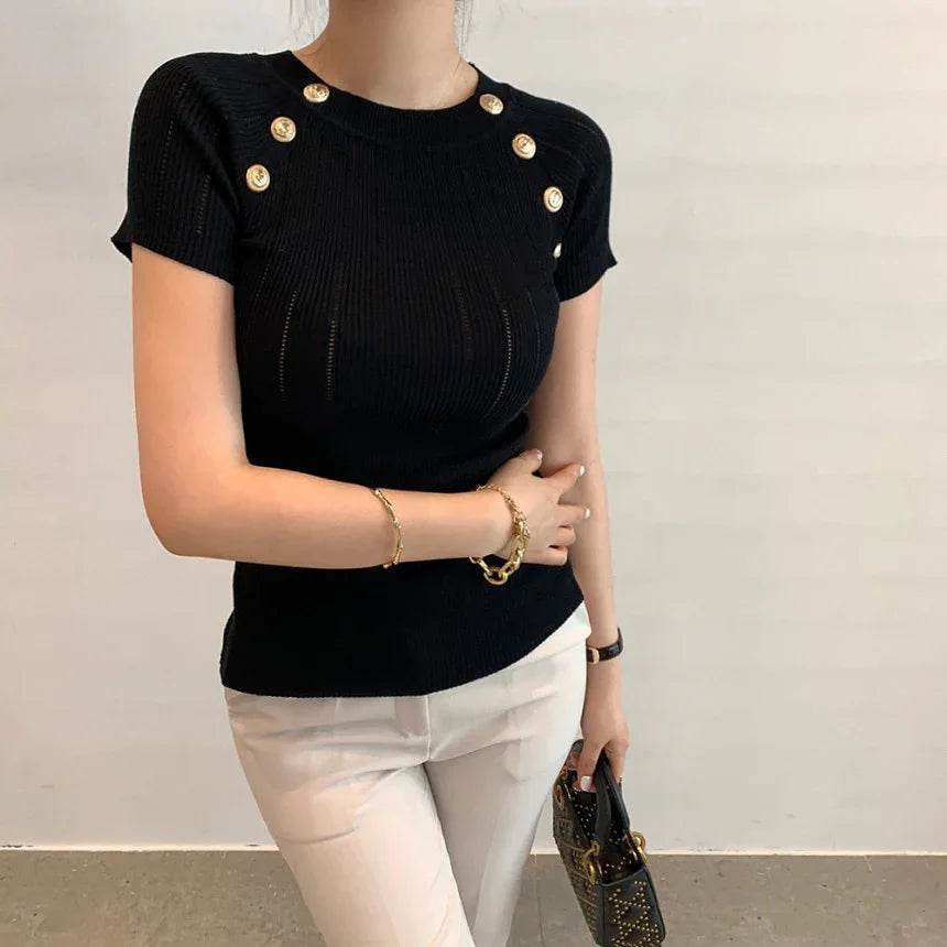 Stylemein - Slim Fit T Shirt For Women - Stylemein
